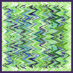 Chusta zielona Apaszka zielono granatowa Satynowa Włoska 90x90cm Chusty Apaszki