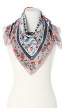 kolorowa elegancka Apaszka Szal Chusta damska 90x90cm włoska