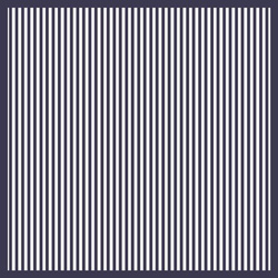 biało granatowa Chusta Apaszka w paski Włoska 90x90cm elegancka