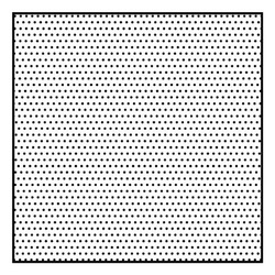 biała Chusta Apaszka w czarne groszki Włoska 90x90cm elegancka